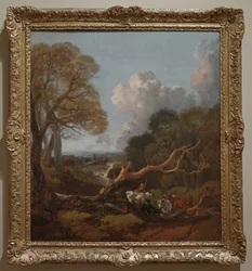 Der gefallene Baum, wahrscheinlich zwischen 1750 und 1753